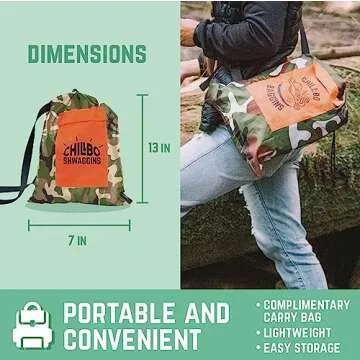 Chillbo Shwaggins Inflatable Couch – Cool Inflatable Chair Easy Setup is Ideal for Hiking Gear, Beach Chair and Music Festivals or Dad Gifts