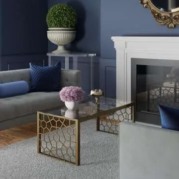 CosmoLiving by Cosmopolitan Juliette Coffee Table - Modern Elegant Design