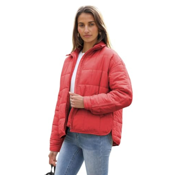 Freyhem Lightweight Puffer Jacket for Women - Stylish & Warm
