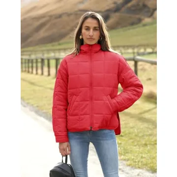 Freyhem Lightweight Puffer Jacket for Women - Stylish & Warm