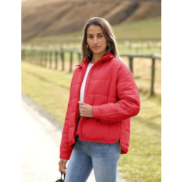 Freyhem Lightweight Puffer Jacket for Women - Stylish & Warm