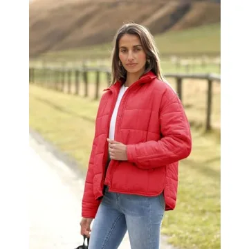 Freyhem Lightweight Puffer Jacket for Women - Stylish & Warm