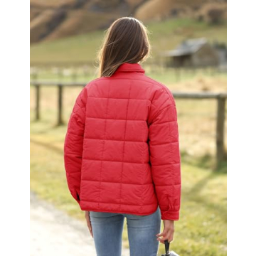 Freyhem Lightweight Puffer Jacket for Women - Stylish & Warm