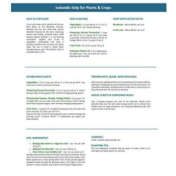 Icelandic Kelp Meal 5lbs for Pets and Gardens