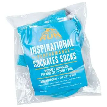 Gone For a Run Inspirational Athletic Running Socks | Woven Low Cut | Eat Sleep Hockey Repeat | Hockey Mom