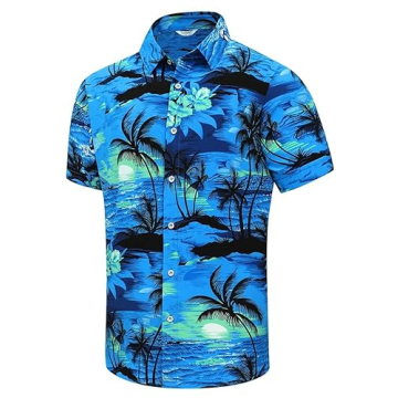SheLucki Hawaiian Shirt Unisex Summer Beach Wear