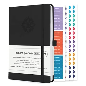 Smart Planner Pro – Undated Daily Planner A5 Boost Productivity & Focus