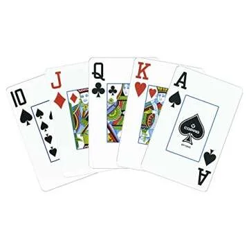 Copag 1546 Bridge Playing Cards, Plastic Durable Design