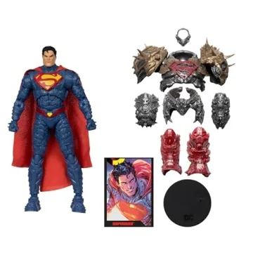 McFarlane Toys DC Superman 7in Figure with Comic