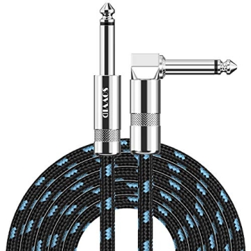 Sovvid Guitar Cable 10FT Instrument Cable Guitar Cord Electric Guitar Cable Guitar AMP Cord for Bass...