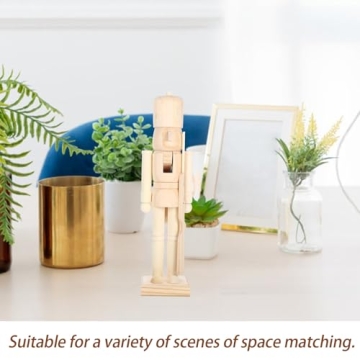 Ciieeo DIY Nutcracker Craft Toy for Holiday Fun