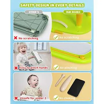 Magnetic Drawing Board for Toddlers 1-3 - Fun & Educational