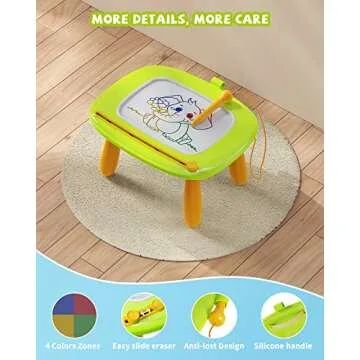 Magnetic Drawing Board for Toddlers 1-3 - Fun & Educational