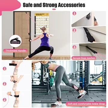 Premium Resistance Bands for Women Adjustable Strength Set