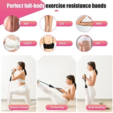 Premium Resistance Bands for Women Adjustable Strength Set