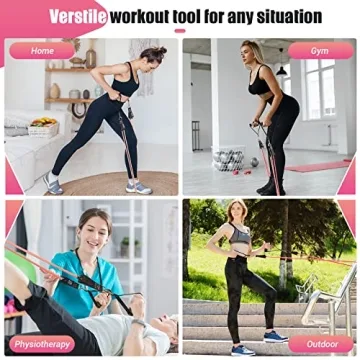 Premium Resistance Bands for Women Adjustable Strength Set