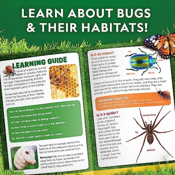 NATIONAL GEOGRAPHIC Bug Catcher Kit – Kids Insect Habitat