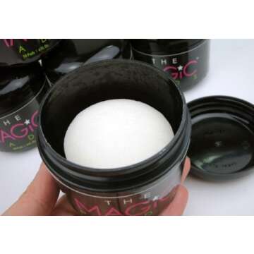 The Magic Pads - 2% Glycolic Acid Skin Cleansing Wipes, 60 Count, Natural Ingredients, Anti-Aging Re...