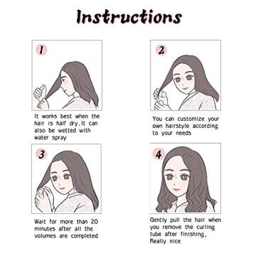 Self Grip Hair Rollers for Easy Hair Styling