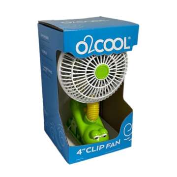 Switch Adapted Clip On Fan - Green | Adaptive & Special Needs Device