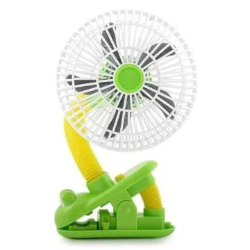 Switch Adapted Clip On Fan - Green | Adaptive & Special Needs Device
