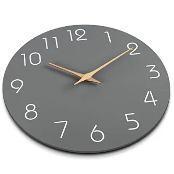 Mosewa 14 Inch Silent Wall Clock Modern Design