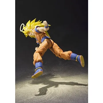 Super Saiyan 3 Goku Figure by S.H.Figurarts - Collectible Toy