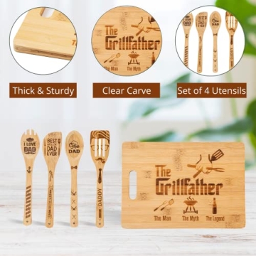 KOLWOVEN Dad Cutting Board Gifts for Every Occasion