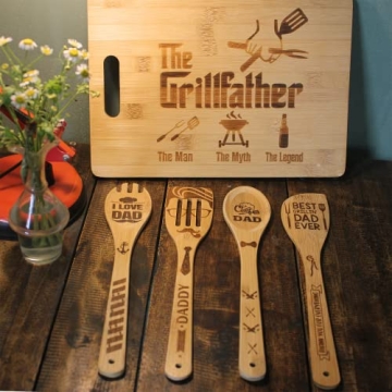 KOLWOVEN Dad Cutting Board Gifts for Every Occasion
