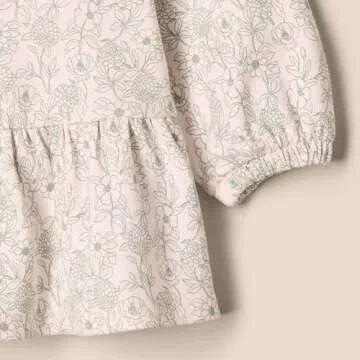 Stylish Baby Girls' 3/4 Sleeve Knit Top Pack of 2