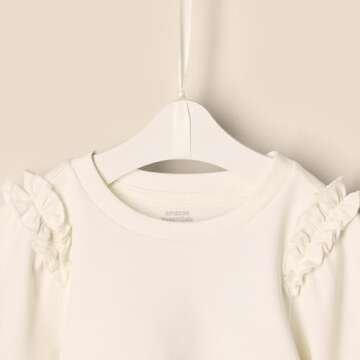 Stylish Baby Girls' 3/4 Sleeve Knit Top Pack of 2