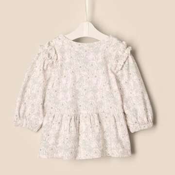 Stylish Baby Girls' 3/4 Sleeve Knit Top Pack of 2