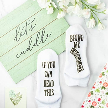 Funny Chocolate-Themed Novelty Socks for Women - Cozy & Cute