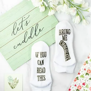 Funny Chocolate-Themed Novelty Socks for Women - Cozy & Cute