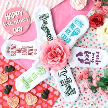 Funny Chocolate-Themed Novelty Socks for Women - Cozy & Cute