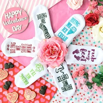 Funny Chocolate-Themed Novelty Socks for Women - Cozy & Cute