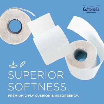Cottonelle Professional Toilet Paper 20 Rolls, 451 Sheets Each