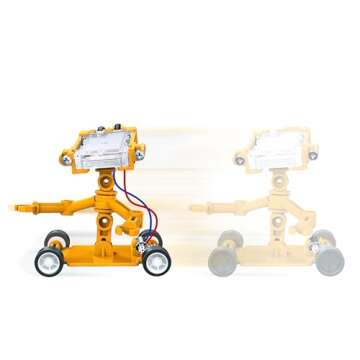 4M Toysmith, Green Science Salt Water Powered Robot Kit, STEAM Powered Kids, Beach Toy, For Boys & Girls 5+