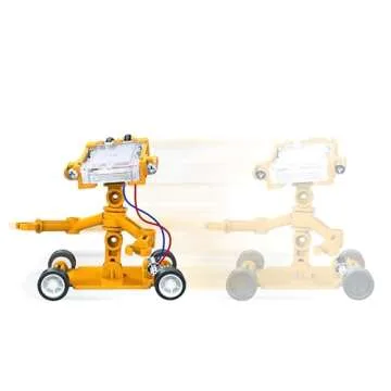 4M Toysmith, Green Science Salt Water Powered Robot Kit, STEAM Powered Kids, Beach Toy, For Boys & Girls 5+