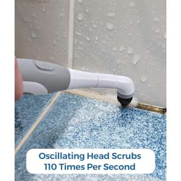 kHelfer Electric Cleaning Brush - Powerful & Versatile