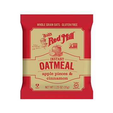 Bob's Red Mill Apple Cinnamon Oatmeal - Gluten Free & Quick