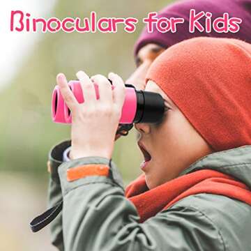 Scotamalone Kids Binoculars for Exploration Ages 3-12