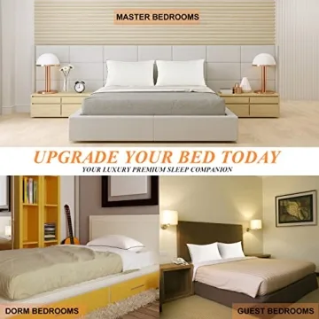 Luxurious SEMZSOM Cooling King Size Pillows - Set of 2