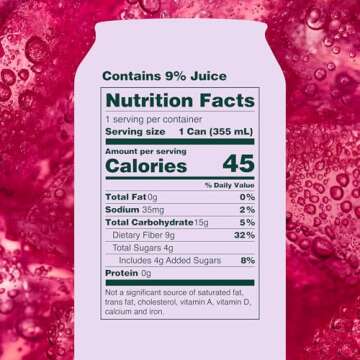 OLIPOP Classic Grape Prebiotic Soda - Refreshing and Healthy