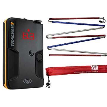 SnowBigDeal BCA Tracker 3 Avalanche Beacon & SBD 10ft Probe Kit
