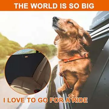 DogLemi 2 Pack Dog Car Door Protector, Car Door Covers for Dogs, Anti-Scratching Waterproof Vehicle Door Cover Guard 600D Oxford Durable Vehicle Car Door Protector for Pet Travel Universal - Black