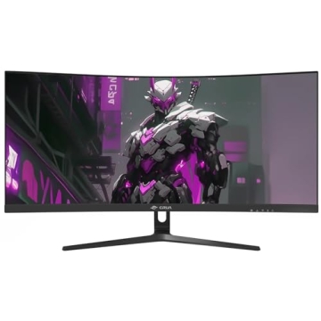 CRUA 30" Curved Gaming Monitor, 144Hz/200Hz Specs