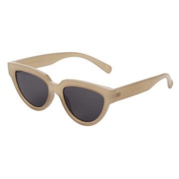Stylish French Connection Jolie Cat Eye Sunglasses for Women in Milky Oatmeal