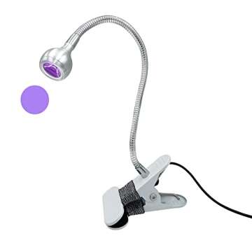 ZOELASS Gel x lamp Gooseneck uv lamp for Gel x Nail Tips and Flash Cure Light 5V USB Input