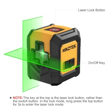 Nikotek Green Laser Level for DIY Projects and Home Use